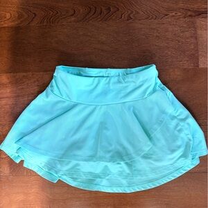 All in Motion Girls Light Blue Athletic Skort, S, Size 6/7